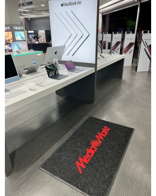 Handmade Logomatte aus Nadelfilz **Hochwertig**  