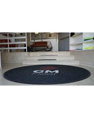 Handmade Logomatte aus Nadelfilz **Hochwertig**  